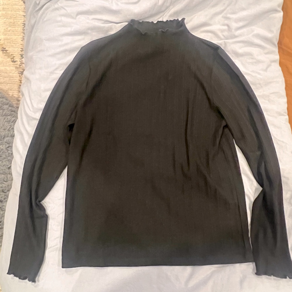 Loft turtle neck black long sleeve